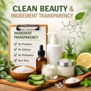 The Rise of Clean Beauty and Ingredient Transparency